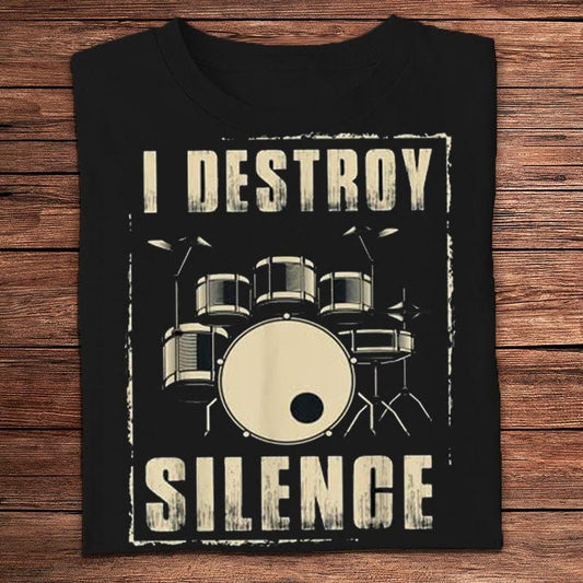 Camisetas de baterista de I Destroy Silence