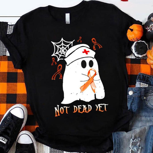 Camisetas de Sra., Aún no está muerta, Camisetas de Halloween para esclerosis múltiple, Camisetas divertidas de Sra.