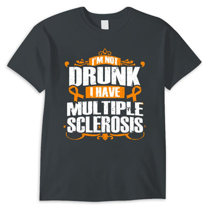 No estoy borracho, tengo EM Camisetas de concienciación sobre la esclerosis múltiple