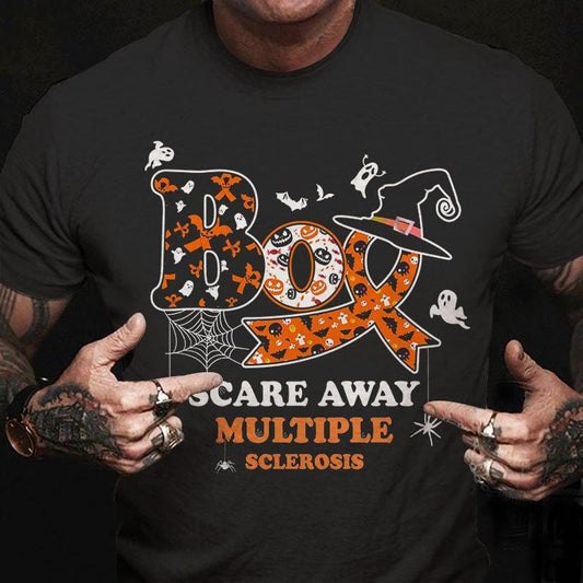 Camisetas de Halloween para asustar a los demás con esclerosis múltiple