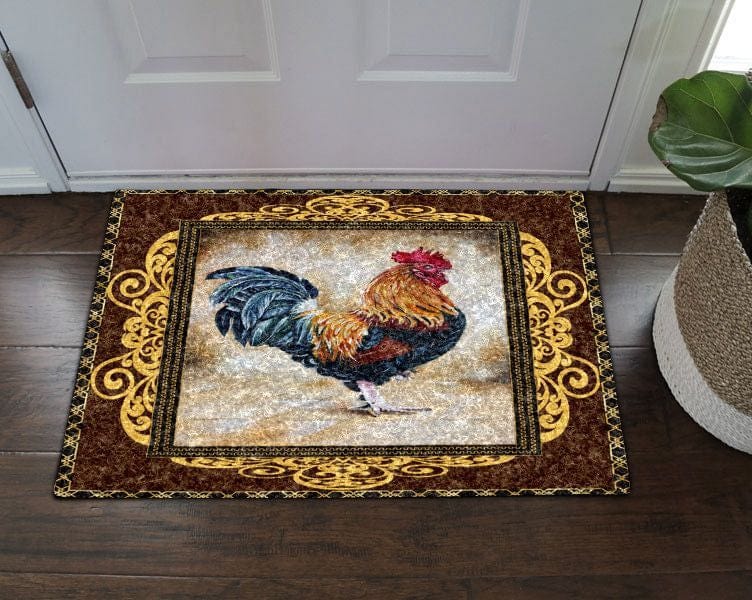Chicken Rooster Chicken Doormat
