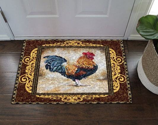 Chicken Rooster Chicken Doormat