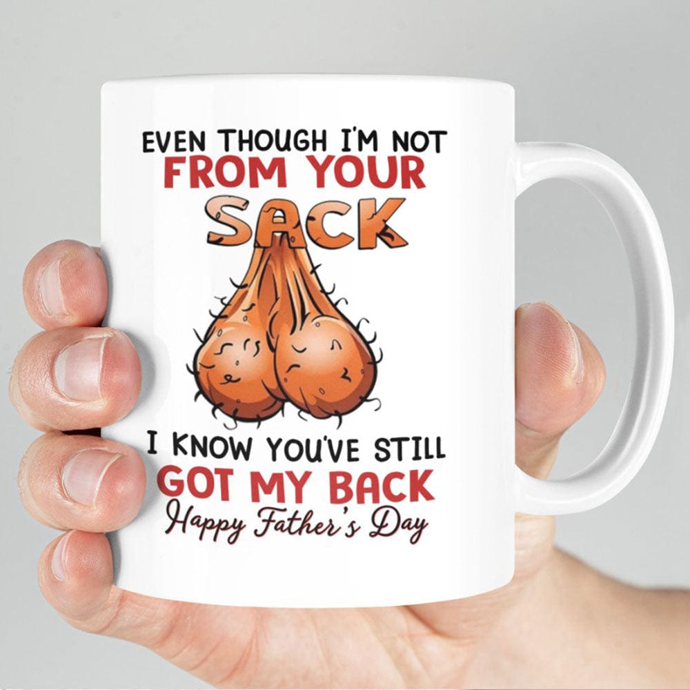 Funny Step Dad Cup, Father's Day Mugs