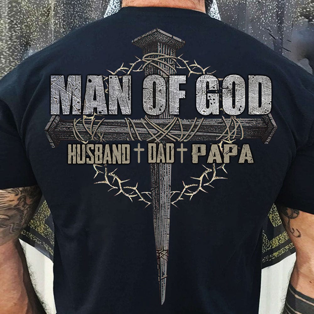 Man Of God Father's Day Shirts