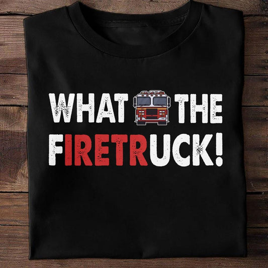 ¿Qué son las camisetas de bomberos y camiones de bomberos?