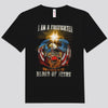 I Am A Firefighter Who Is Covered By The Blood Of Jesus Shirts
