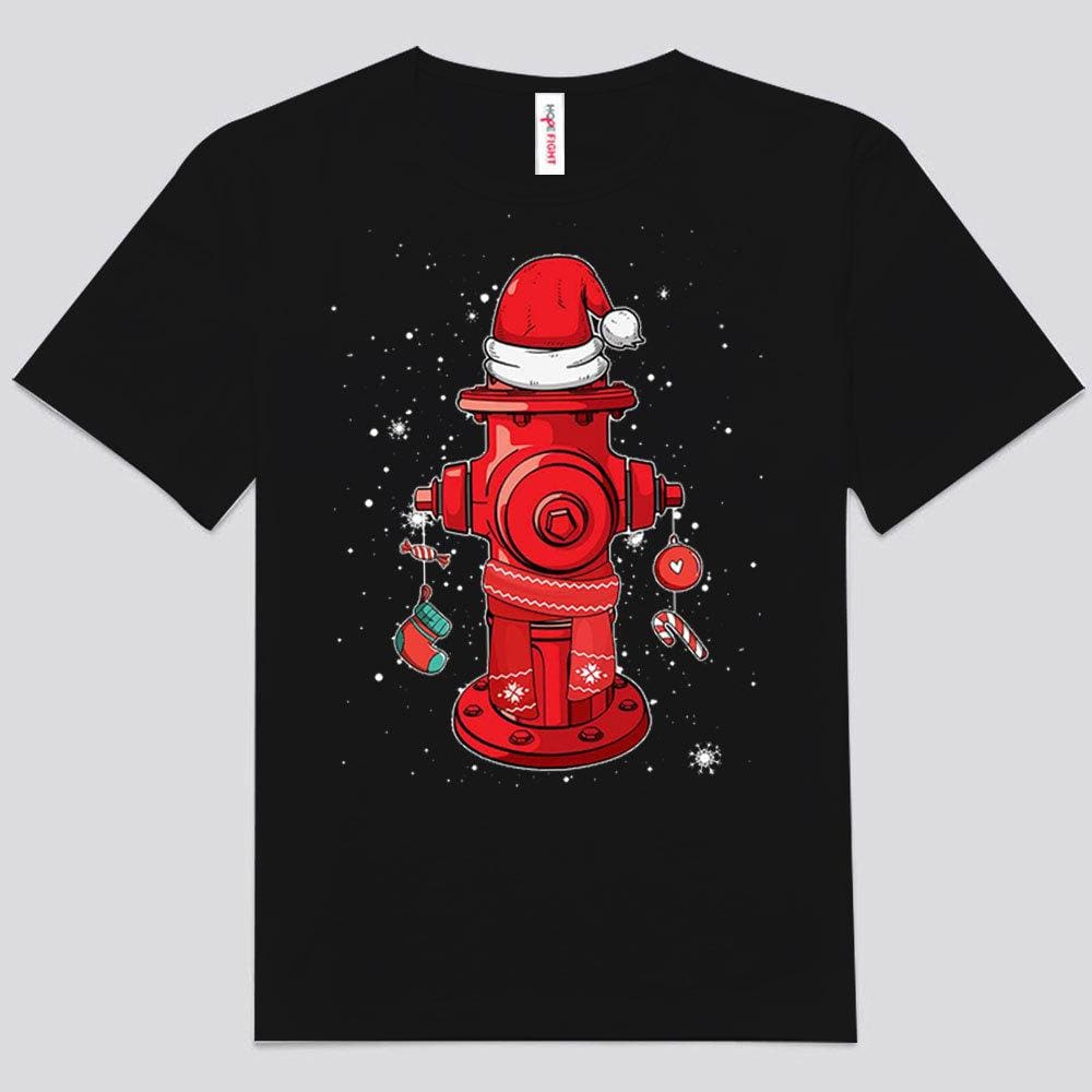 Camisetas navideñas de bomberos