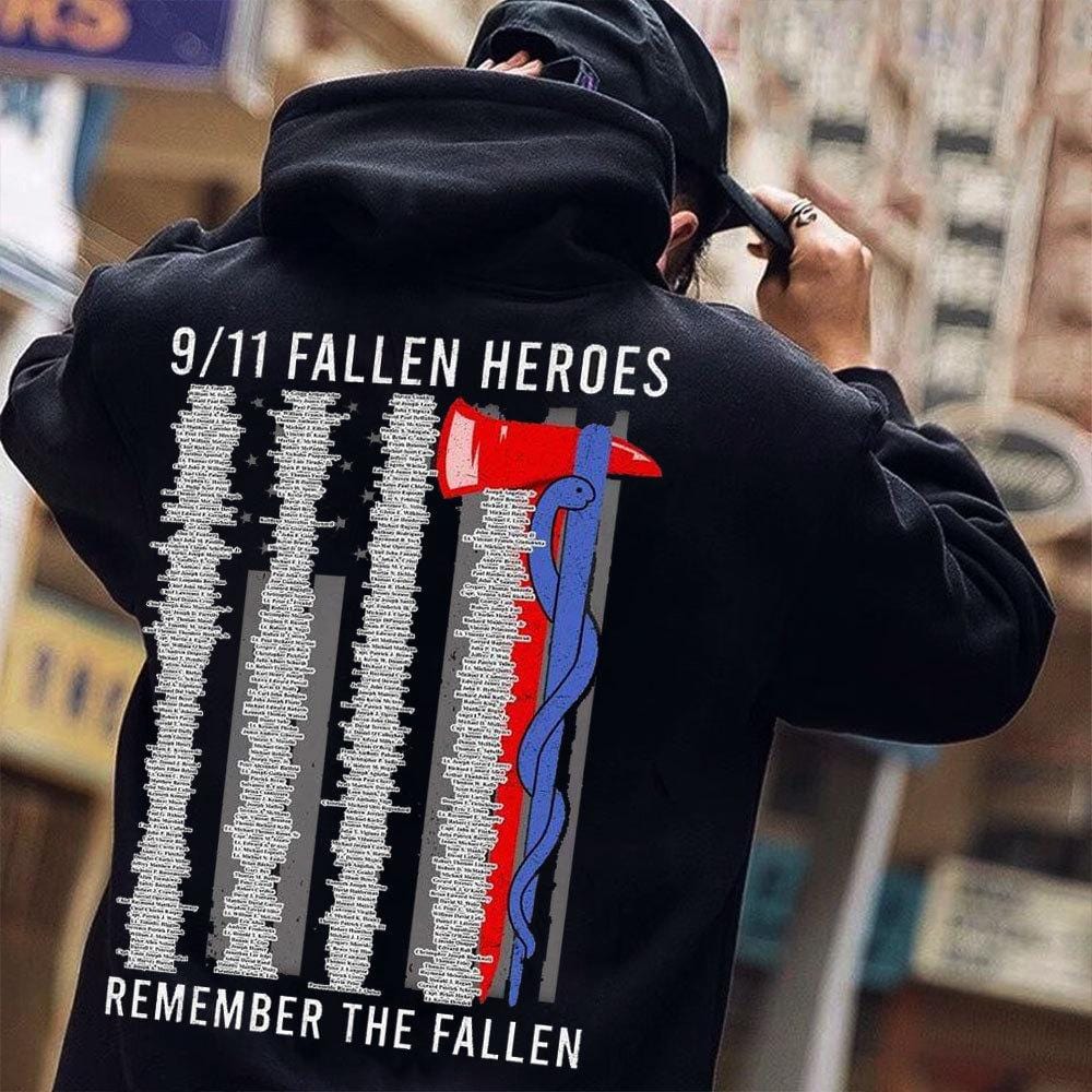 9-11 Fallen Heroes, Remember The Fallen, Firefighter Shirts