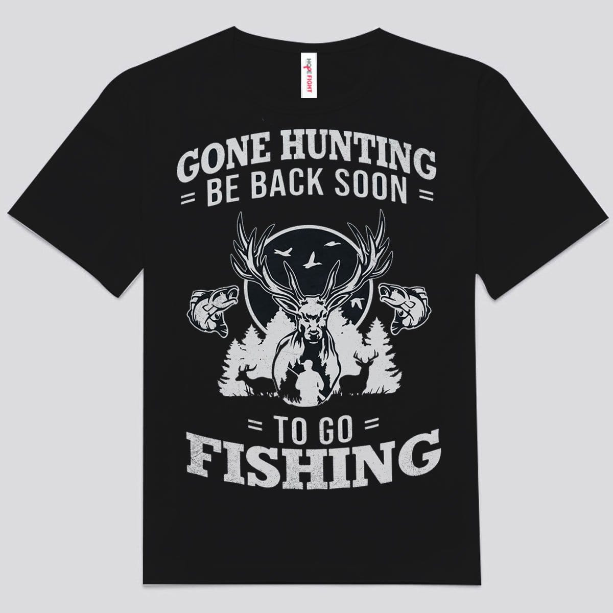 Me fui de caza y pronto volveré a pescar camisetas
