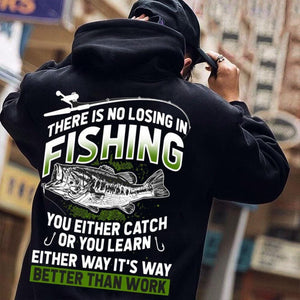 En las camisetas de pesca no hay pérdida