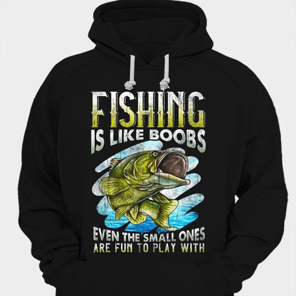La pesca es como las tetas, incluso las pequeñas son divertidas para jugar con ellas