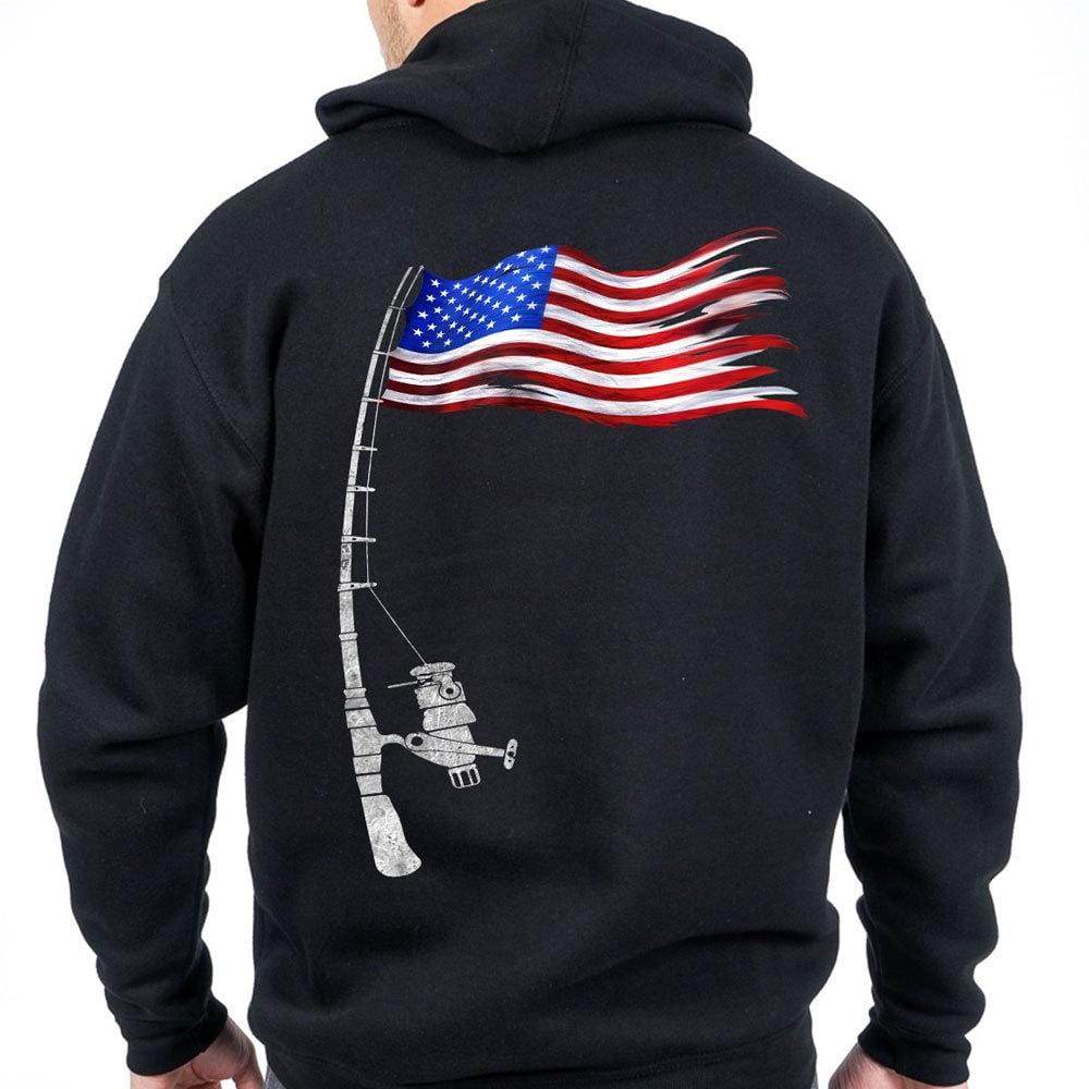 Fishing Flag Shirt For Men, Women