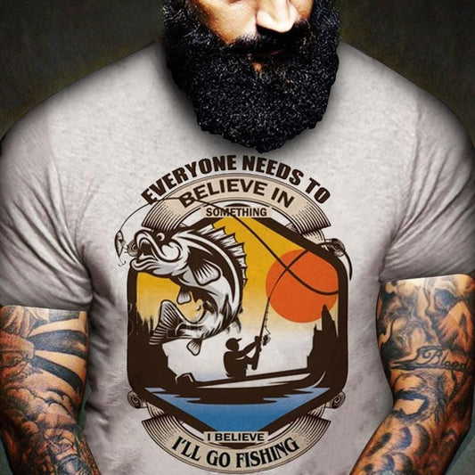 I Believe I'll Go Fishing Shirts