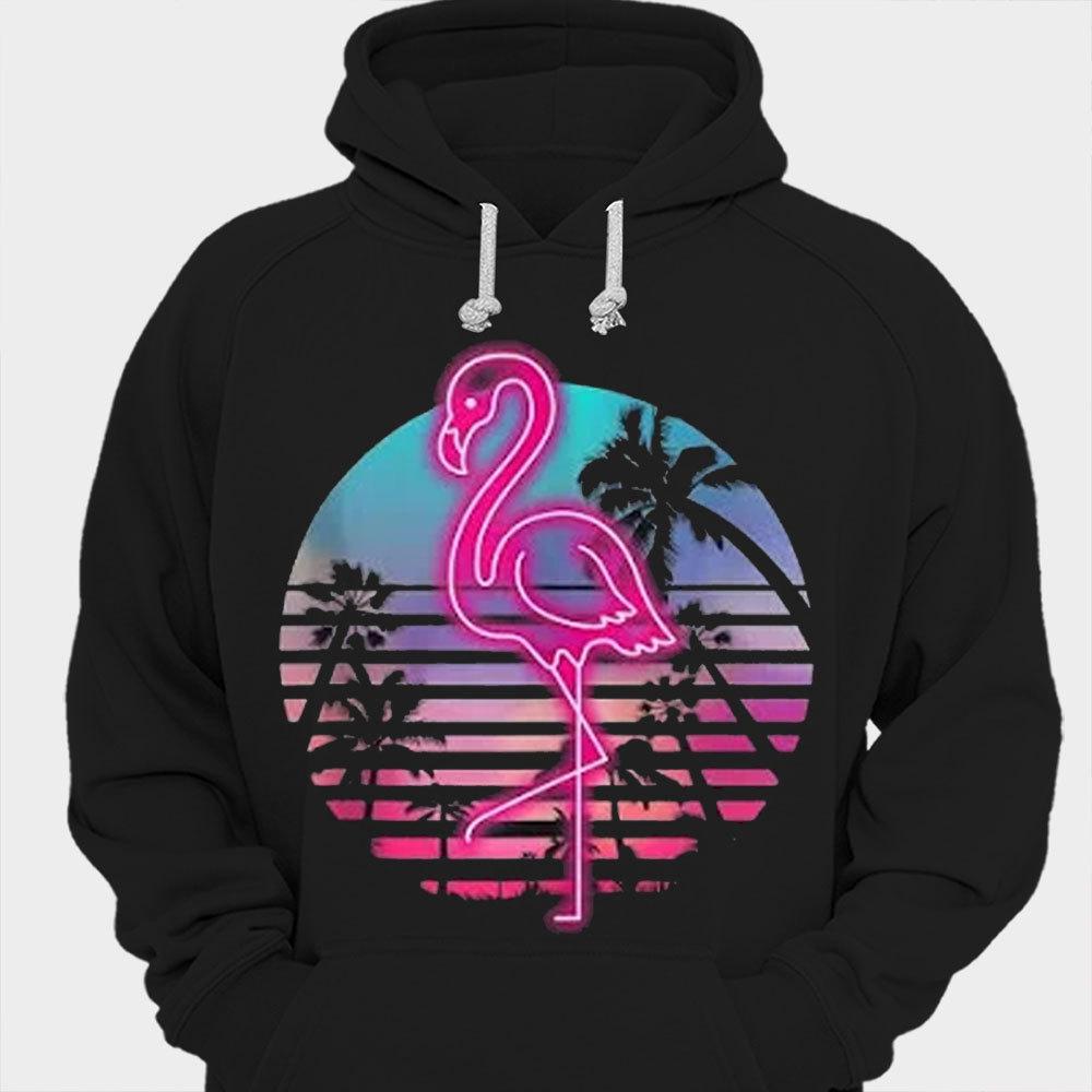 Camisetas de flamencos neón