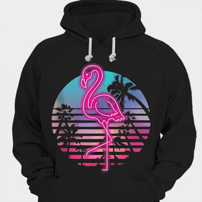 Camisetas de flamencos neón