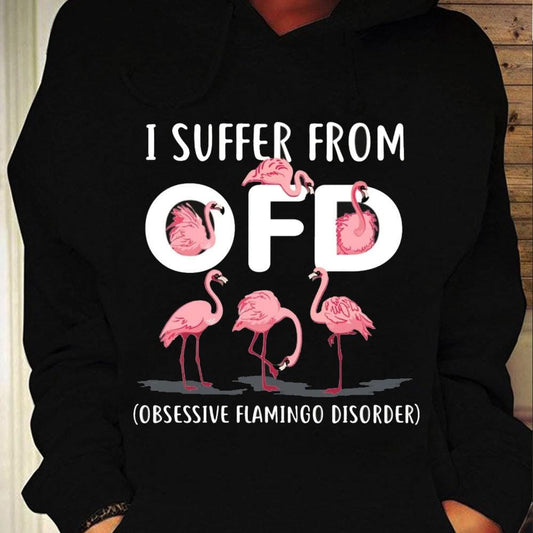 Sufro de trastorno obsesivo del flamenco OFD Camisetas