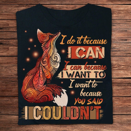 Lo hago porque puedo, camisetas de Fox