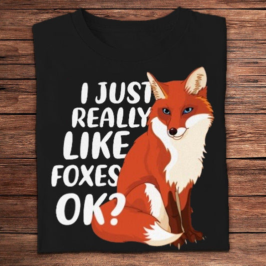 Me gusta mucho Fox, ¿vale? Camisetas