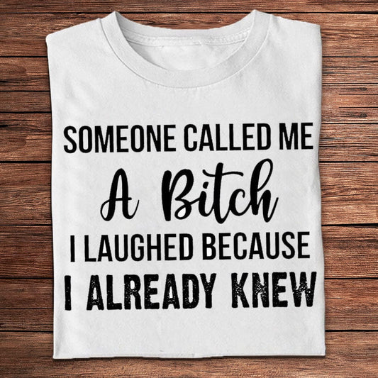 Alguien me llamó perra y me reí porque ya sabía las camisetas