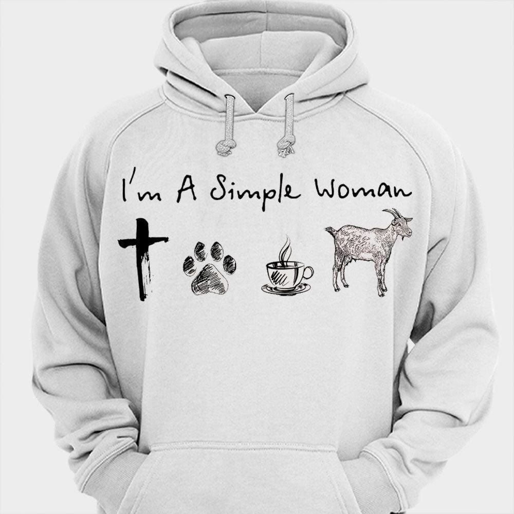 I'm A Simple Woman Goat Shirts