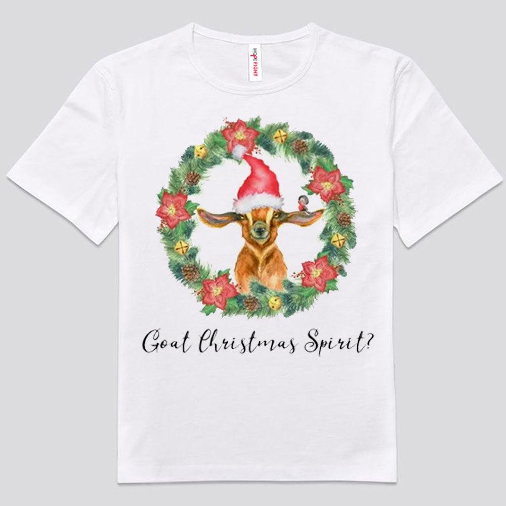 Goat Christmas Spirit Shirts