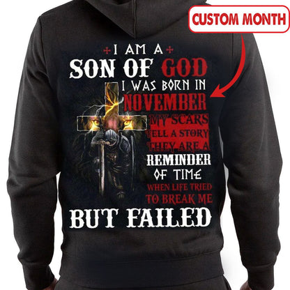 Camisetas personalizadas Soy hijo de Dios