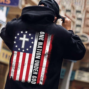 One Nation Under God American Flag Shirts