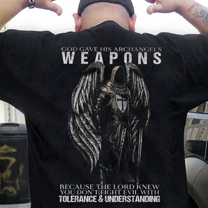 God Gave His Archangels Weapons Shirts