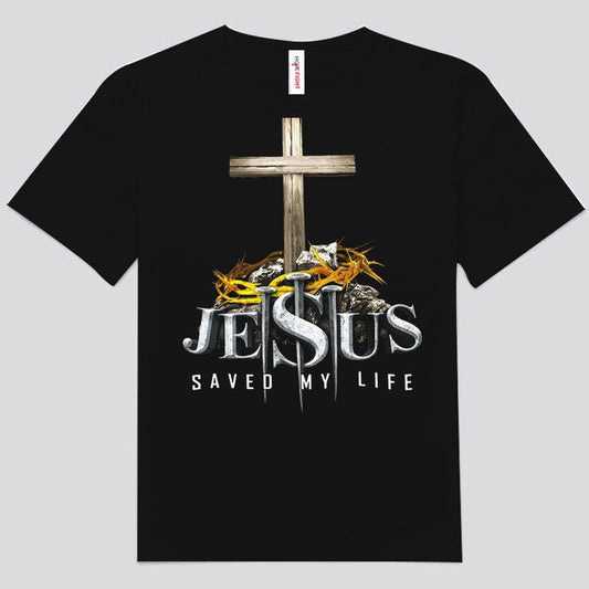 Camisetas Jesús me salvó la vida