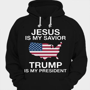 Jesús es mi salvador Trump es mi presidente Camisetas