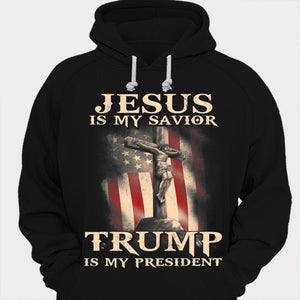 Jesús es mi salvador Trump es mi presidente Camisetas