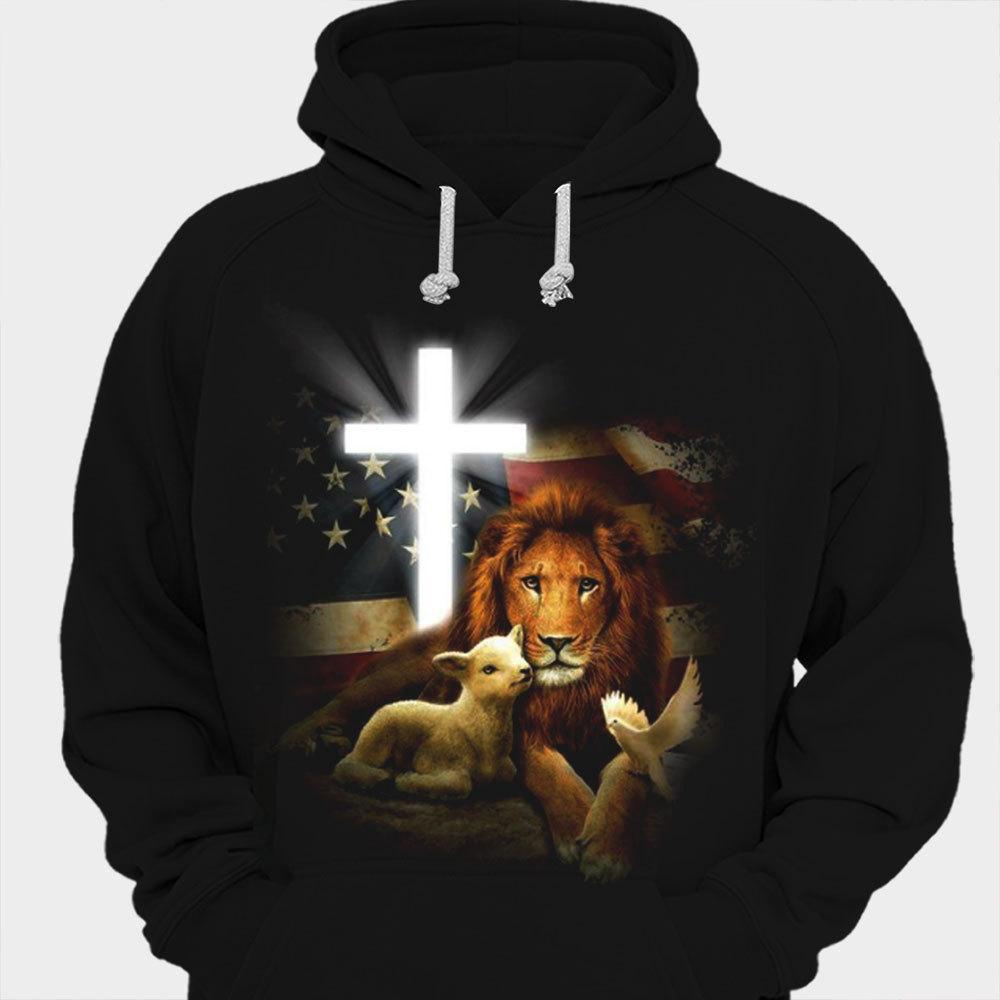 Jesus The Lion And The Lamb Shirts