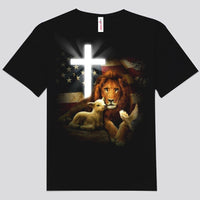 Jesus The Lion And The Lamb Shirts