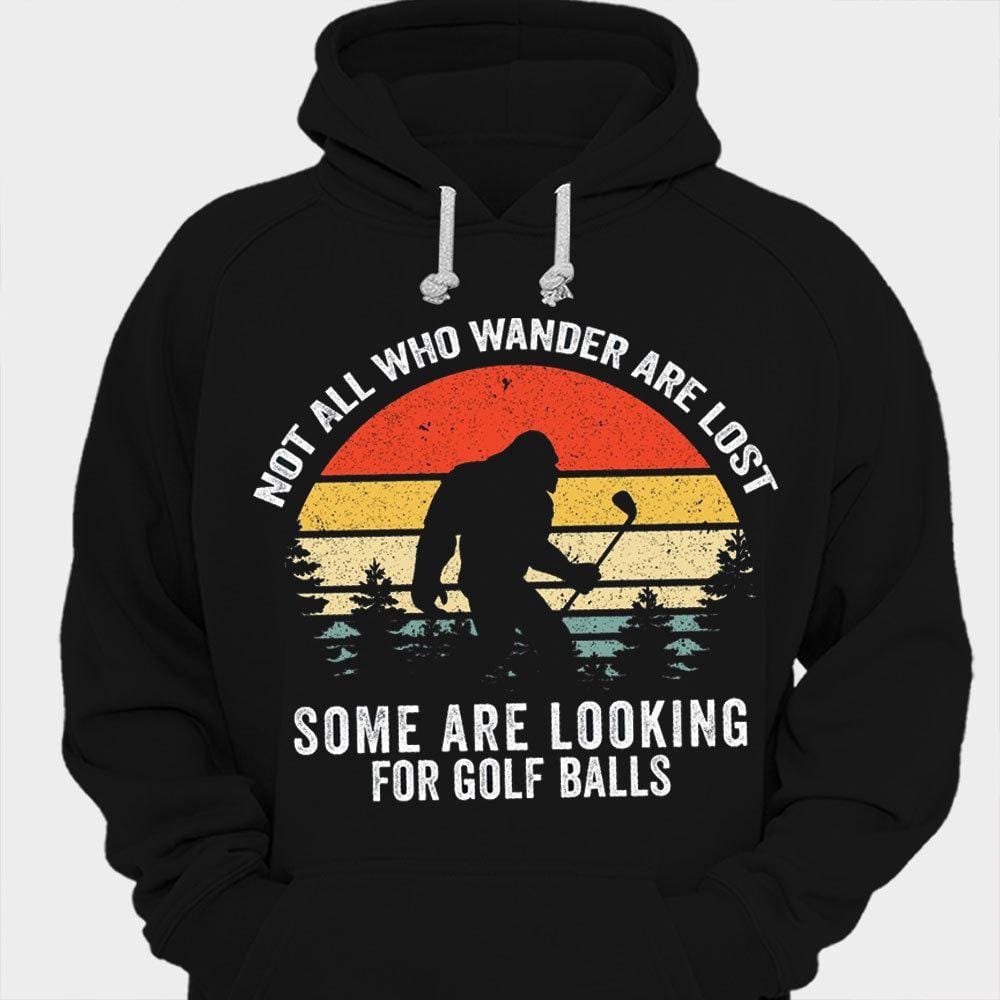 Algunos buscan camisetas con pelotas de golf