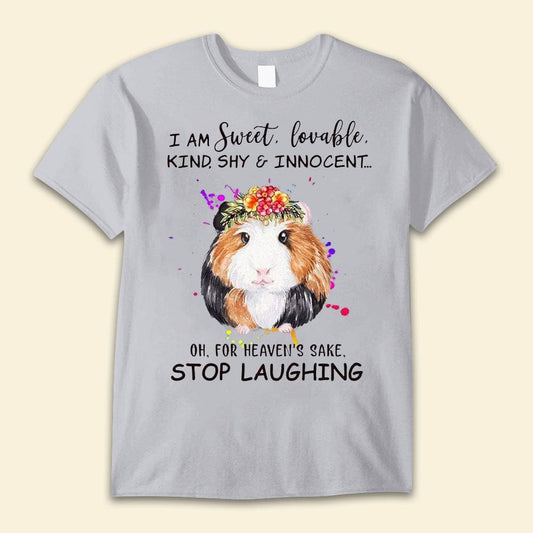 Camisetas de hámster "Soy dulce y adorable"
