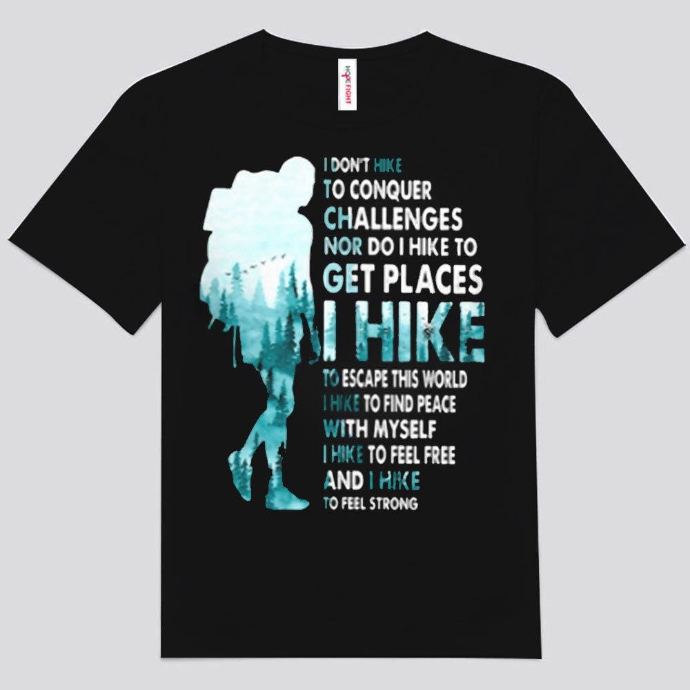 Hago senderismo para escapar de este mundo Camisetas de senderismo