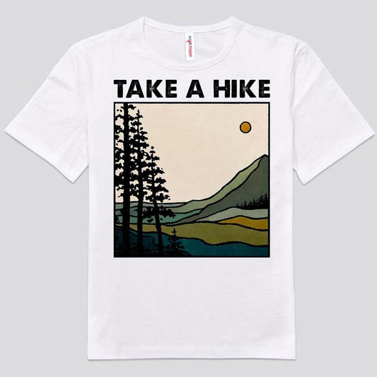 Camisetas de senderismo para hacer una caminata