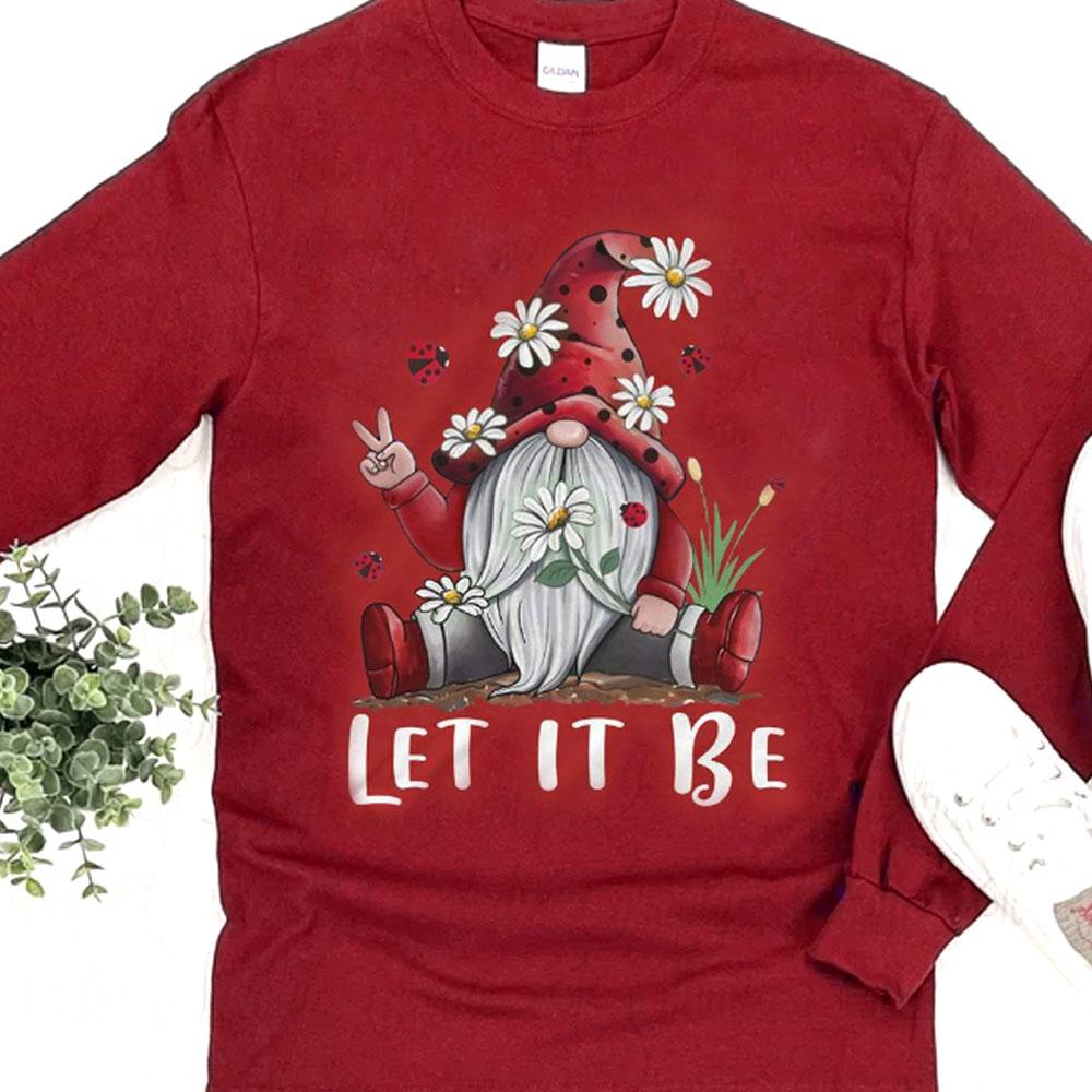 Let It Be, linda sudadera hippie, camisetas