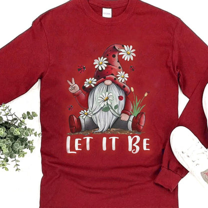 Let It Be, linda sudadera hippie, camisetas