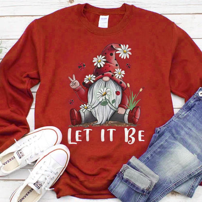 Let It Be, linda sudadera hippie, camisetas