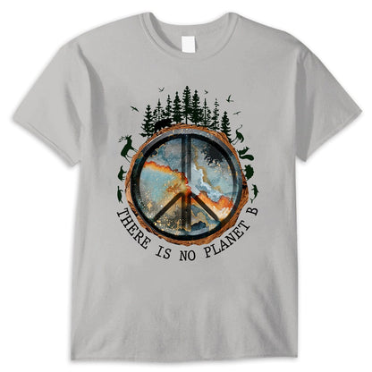 Camiseta hippie "No hay planeta B"