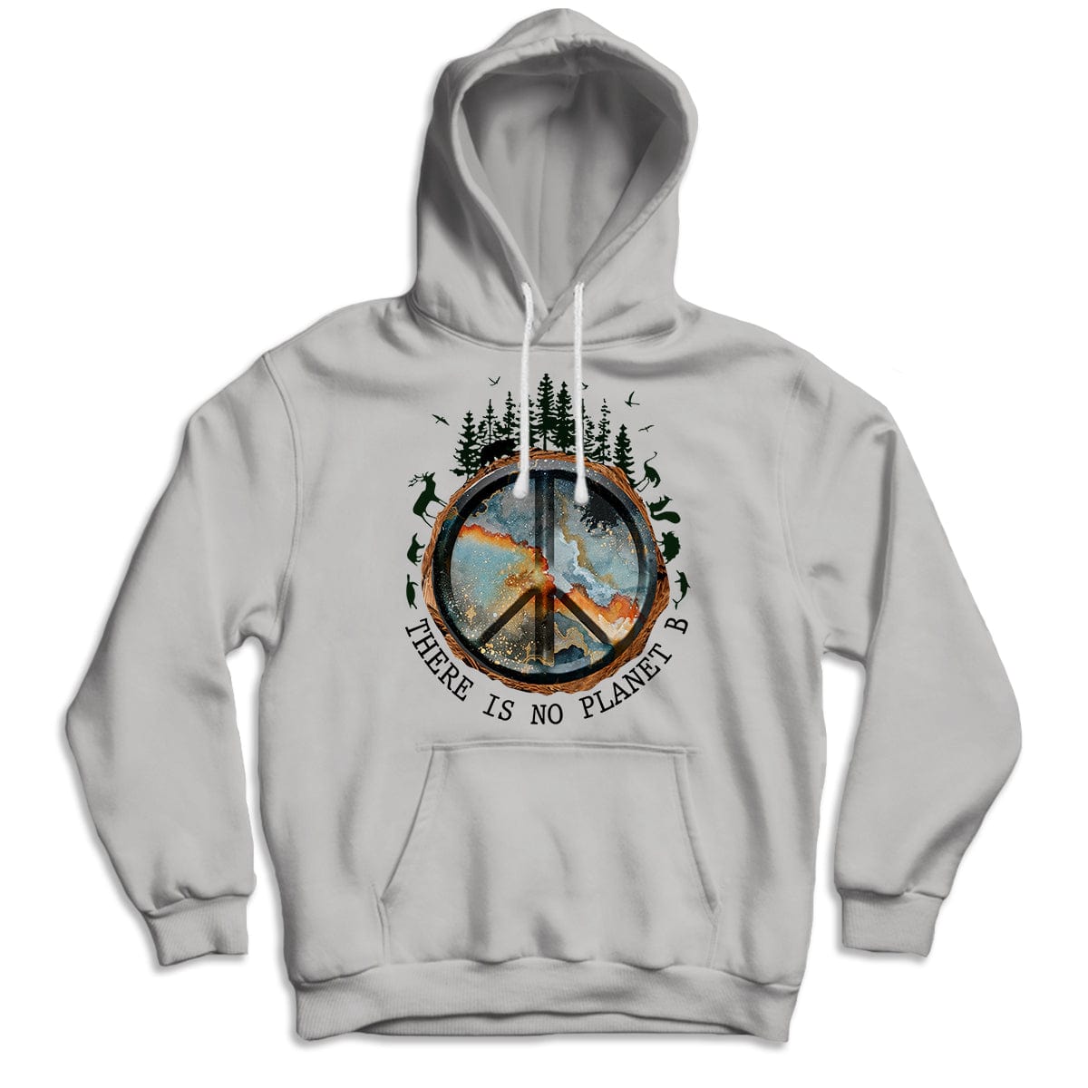 Camiseta hippie "No hay planeta B"
