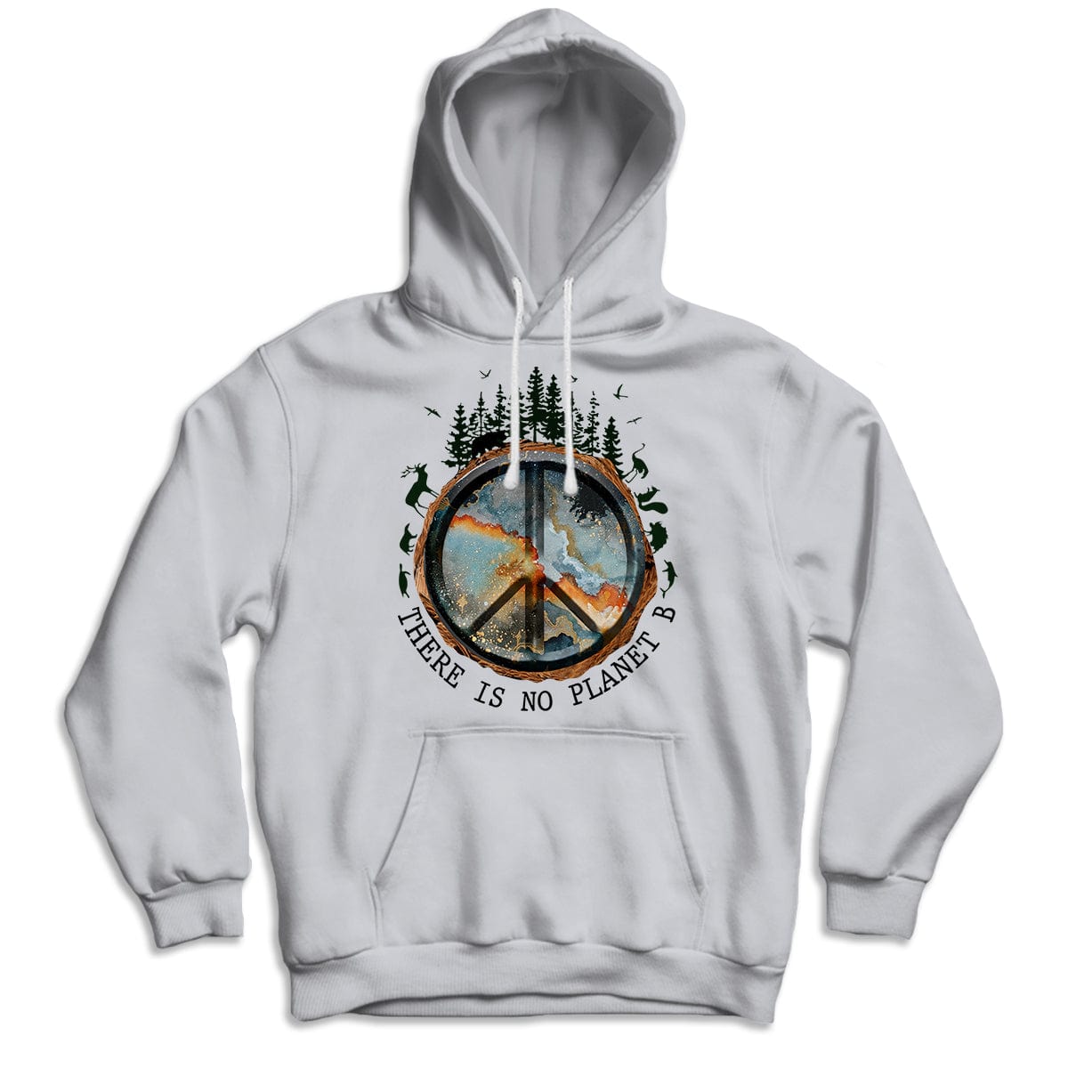Camiseta hippie "No hay planeta B"