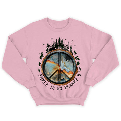 Camiseta hippie "No hay planeta B"