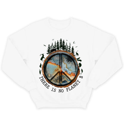 Camiseta hippie "No hay planeta B"