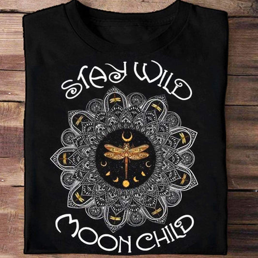 Camisa hippie infantil Stay Wild Moon