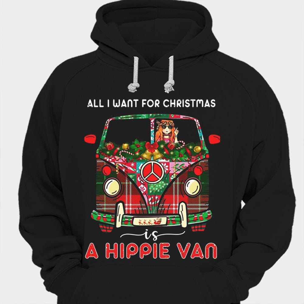 All I Want For Christmas Is A Hippie Van Shirts