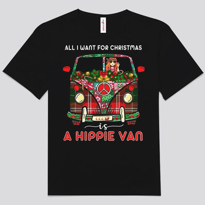 All I Want For Christmas Is A Hippie Van Shirts