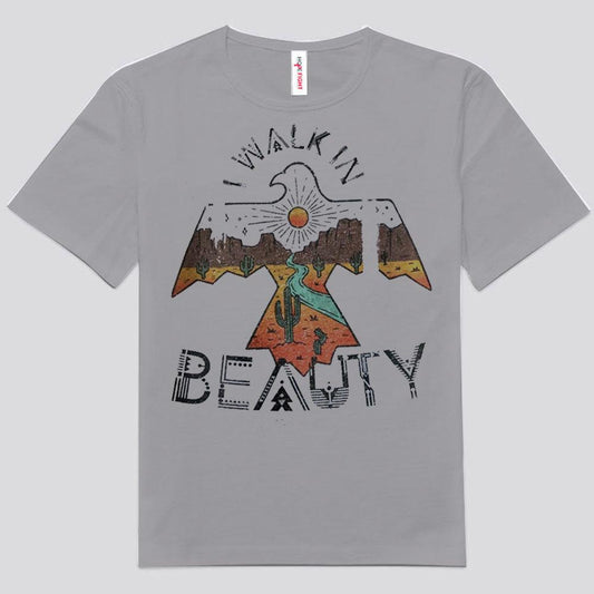 Camisas del desierto con alma hippie "I Walk In Beauty"