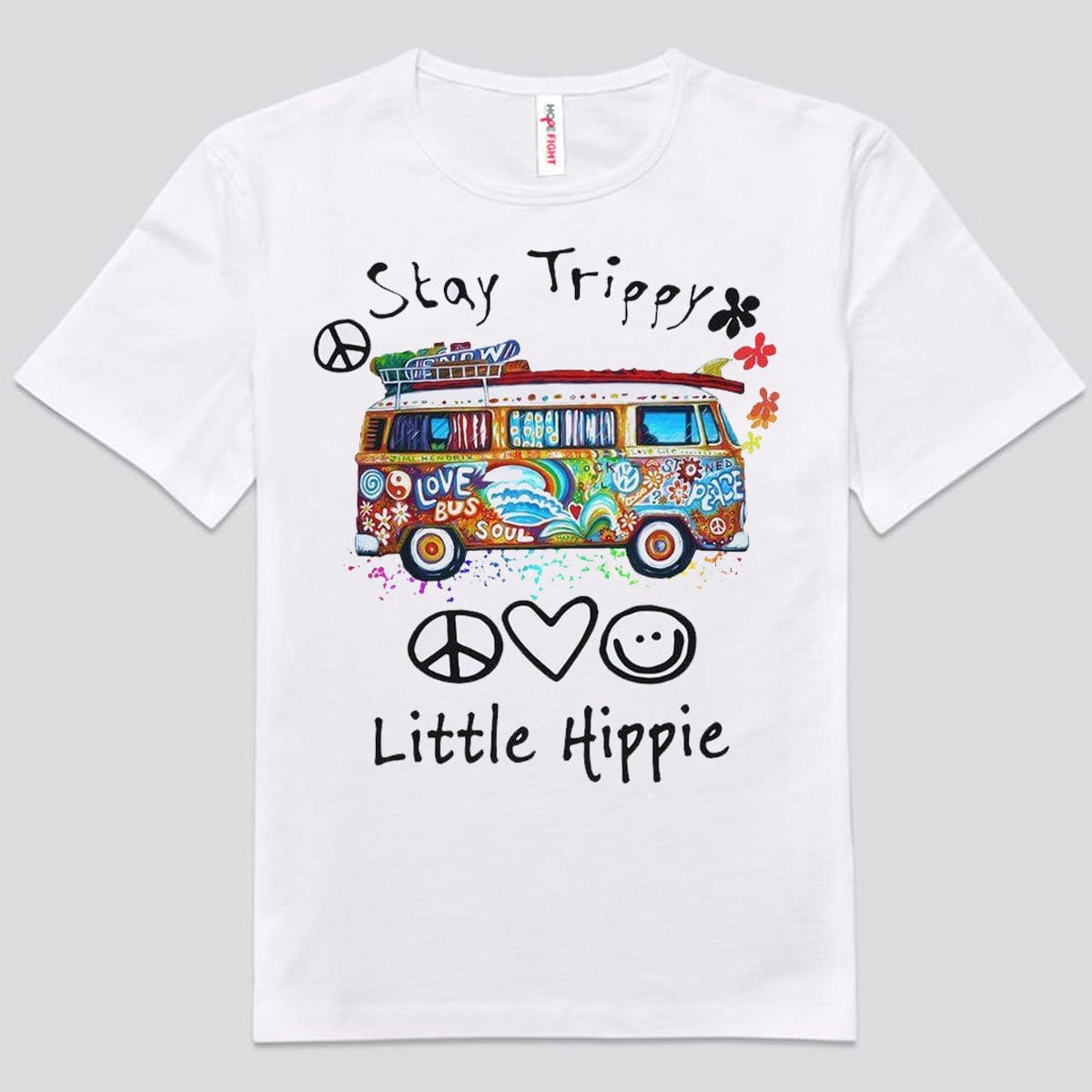 Mantente alucinante con las camisetas hippies